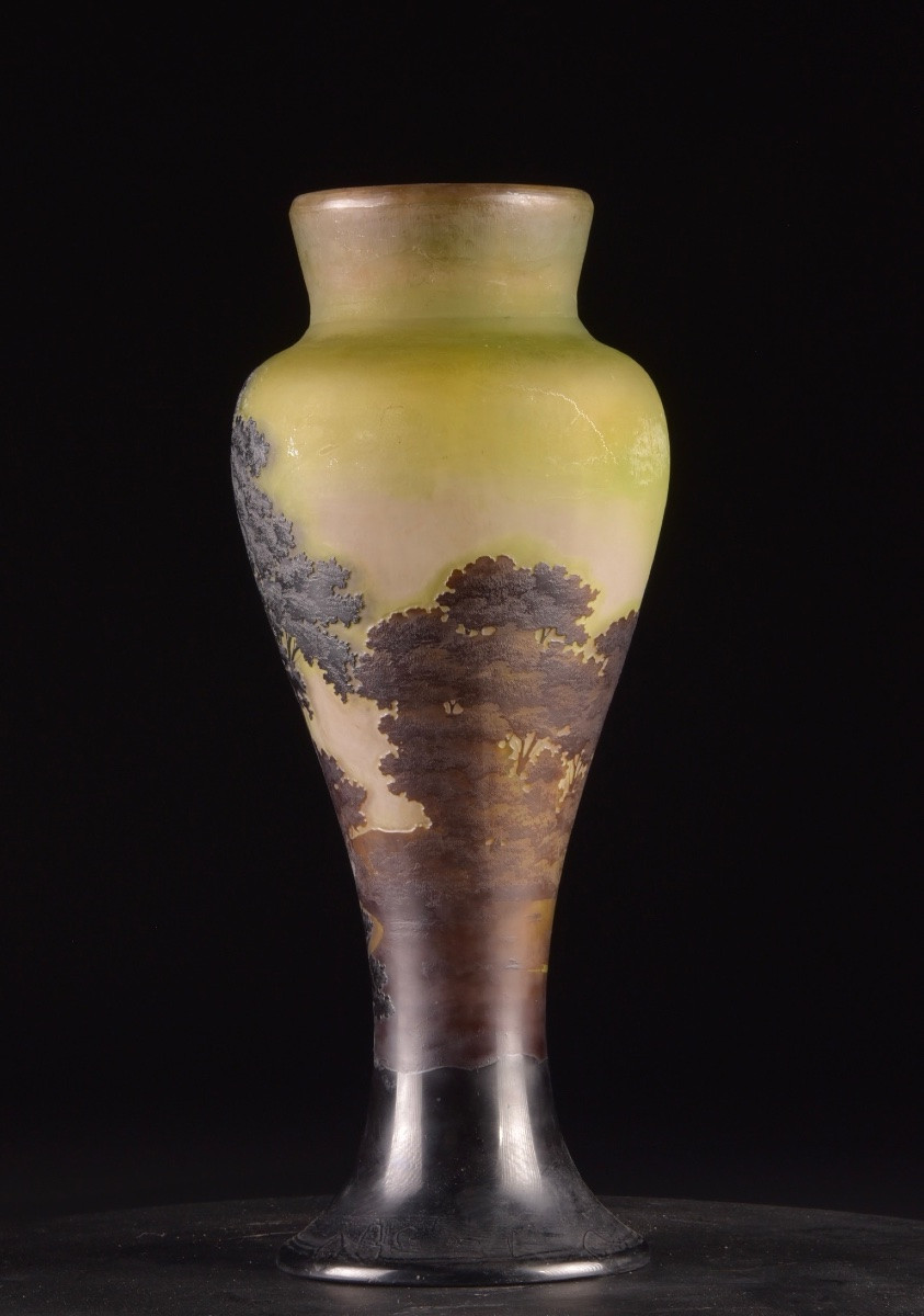 Émile GALLÉ (1846-1904), large Art Nouveau vase-photo-3