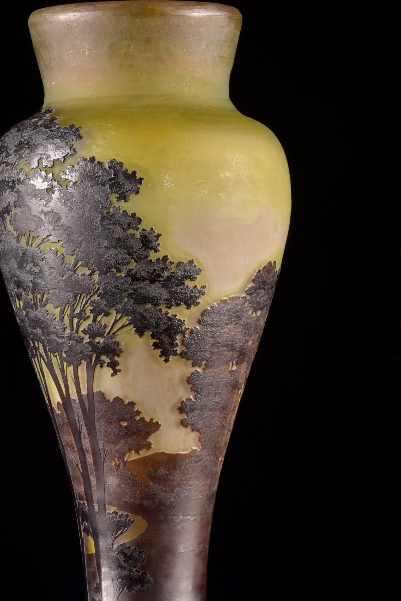 Émile GALLÉ (1846-1904), large Art Nouveau vase-photo-6