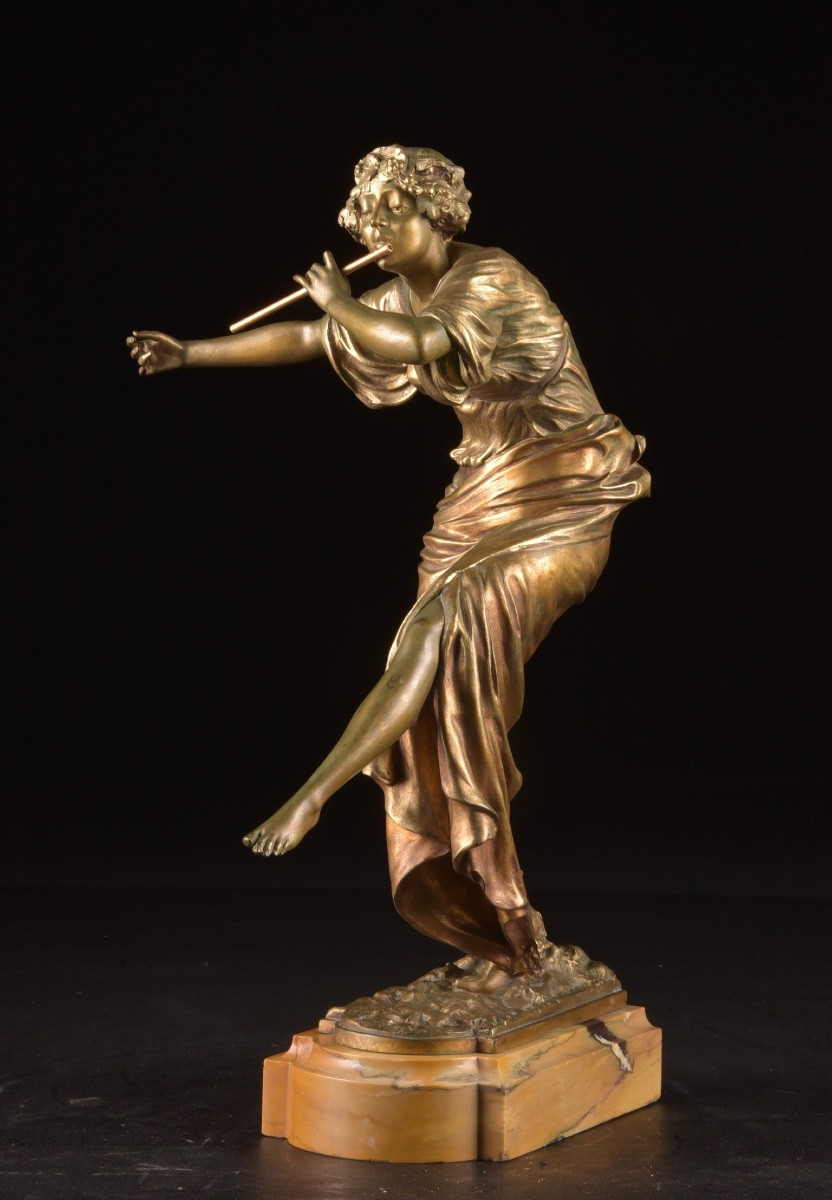 Joueuse de flûte – Paul Philippe (1870–1930)-photo-7