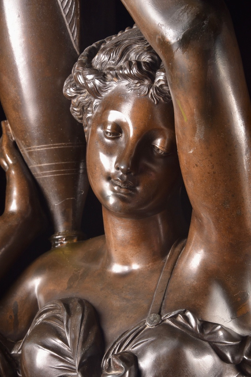 Life-size Sculpture Of A Classical Female Figure, Signe A. Carrier-photo-1