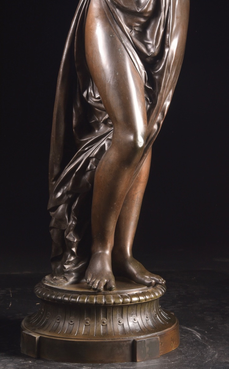 Life-size Sculpture Of A Classical Female Figure, Signe A. Carrier-photo-6