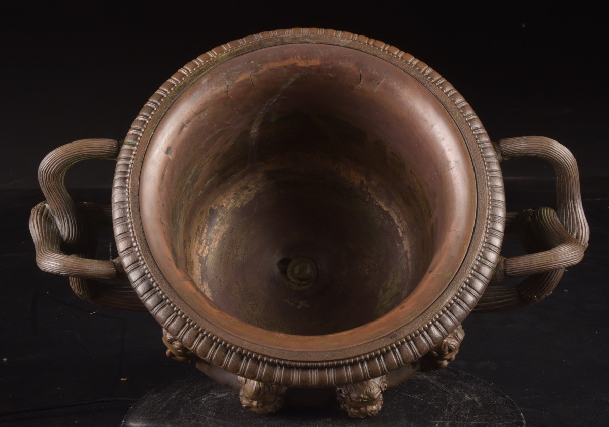 Vase Warwick Vase néoclassique en bronze-photo-8