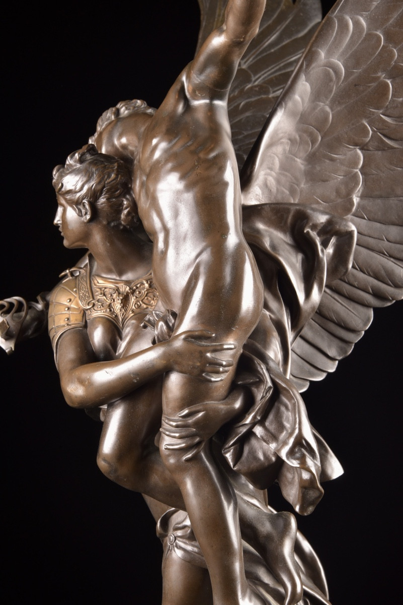 Gloria Victis — Marius Jean Antonin Mercié (1845–1916), vers 1874, 71 cm-photo-2