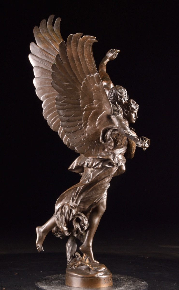 Gloria Victis — Marius Jean Antonin Mercié (1845–1916), vers 1874, 71 cm-photo-5