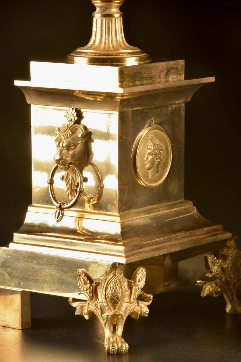 Pair Of French Empire-era Cassolettes -photo-3