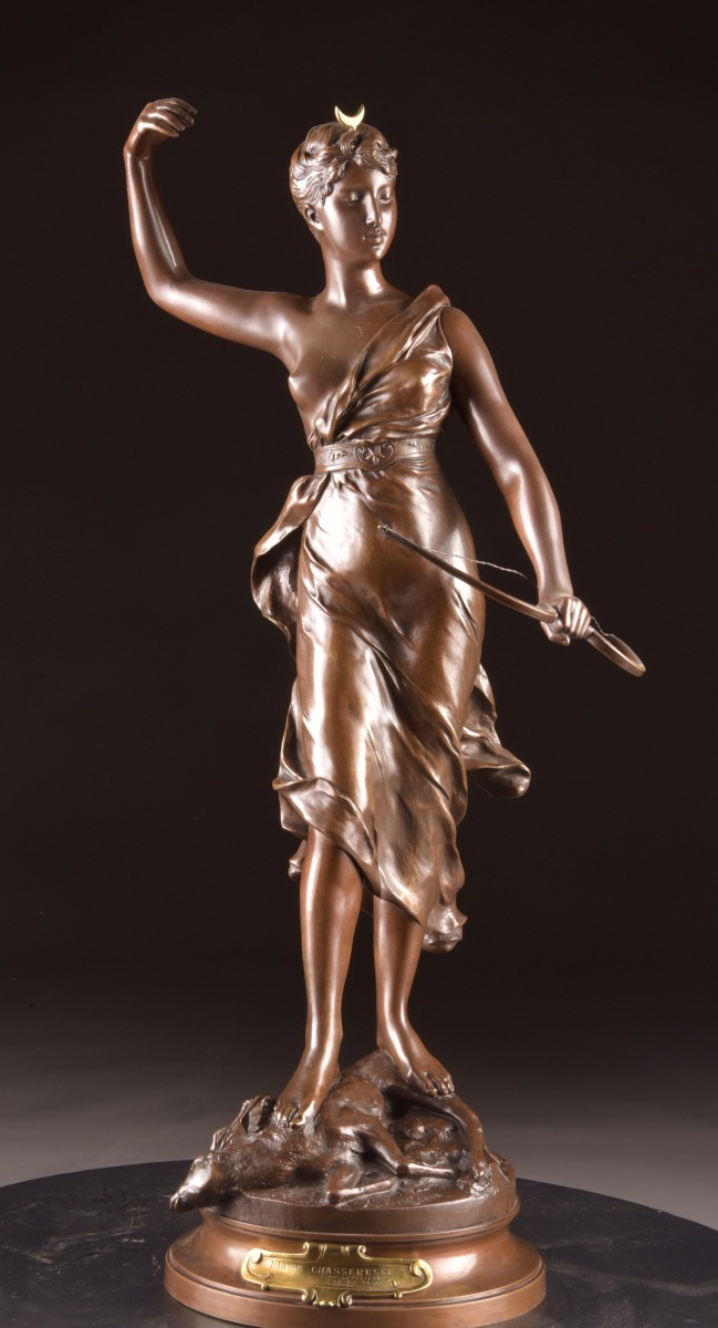 Auguste Levasseur – Diane Chasseresse  France, vers 1900