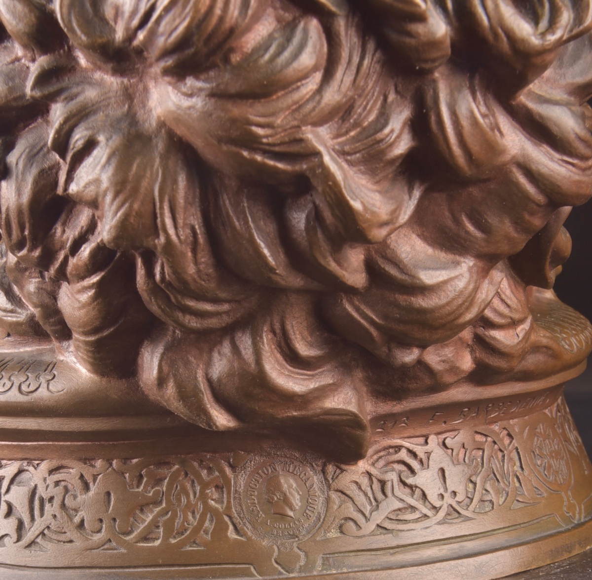 Antonin Mercié – David Vainqueur – Grand Bronze Barbedienne, Paris, 73 cm-photo-6