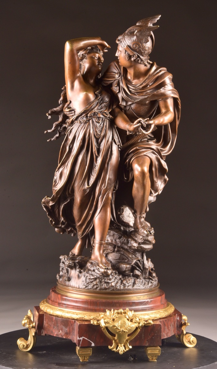 Jean-Louis Grégoire (1840–1890) – Persée délivrant Andromède – Boyer Frères 