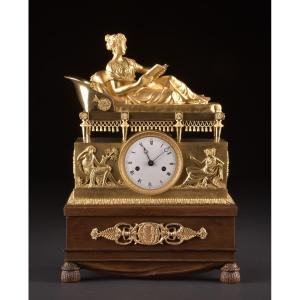 Empire Clock “madame Récamier”