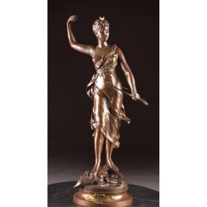 Auguste Levasseur – Diane Chasseresse France, vers 1900