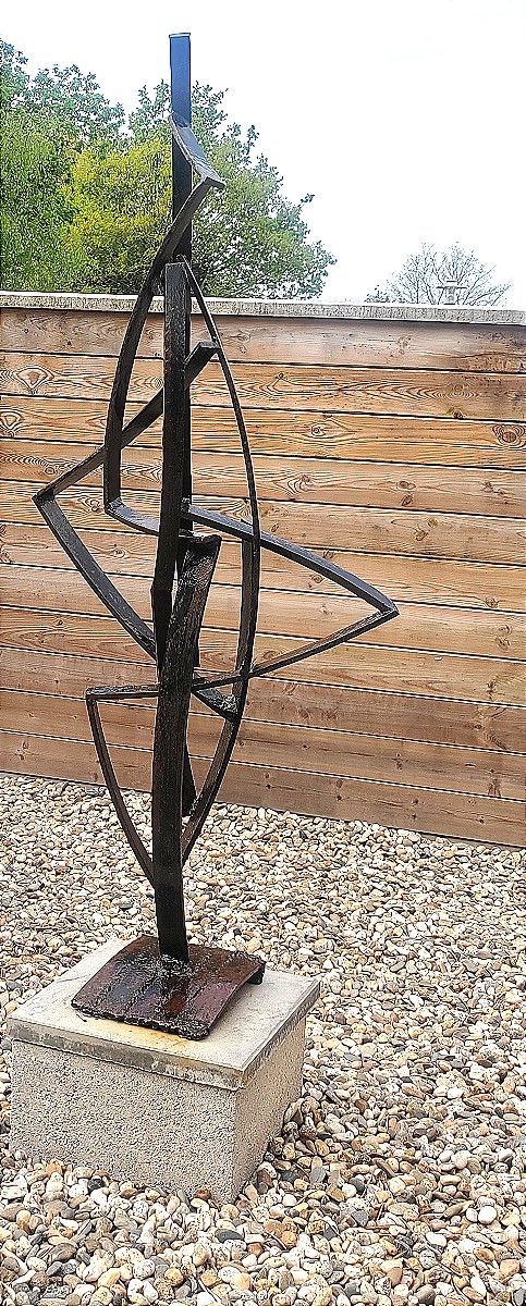 Large Sculpture By Jean Gilles (1925-2014) Doubs Besançon