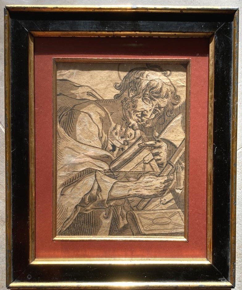 L' apôtre Matthias vers 1625 Georges Lallemant Gravé par Ludwig Businck-photo-2