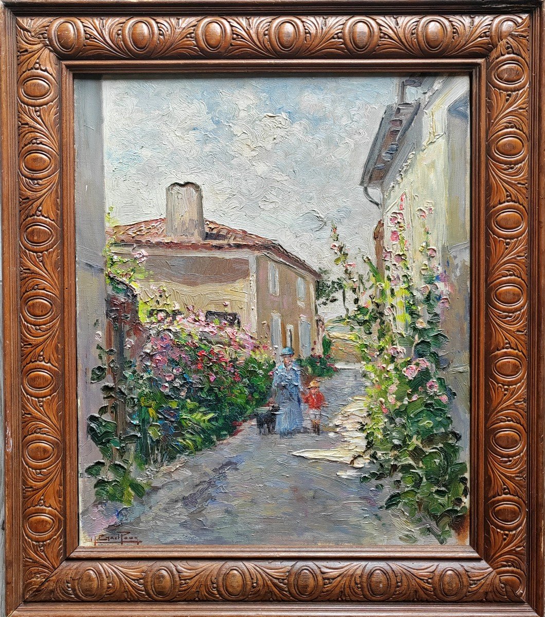 Marc Chailloux Talmont Sur Gironde Fleurie Street -photo-1
