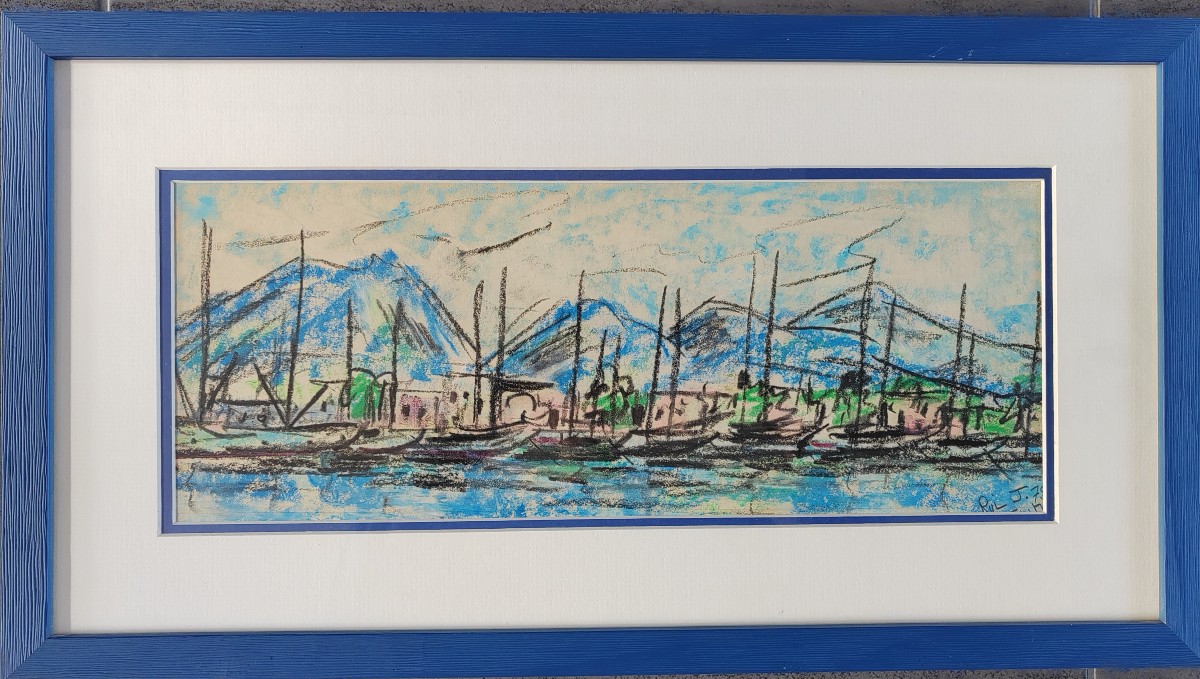 Tahiti Rui Juventin Pastel 1978