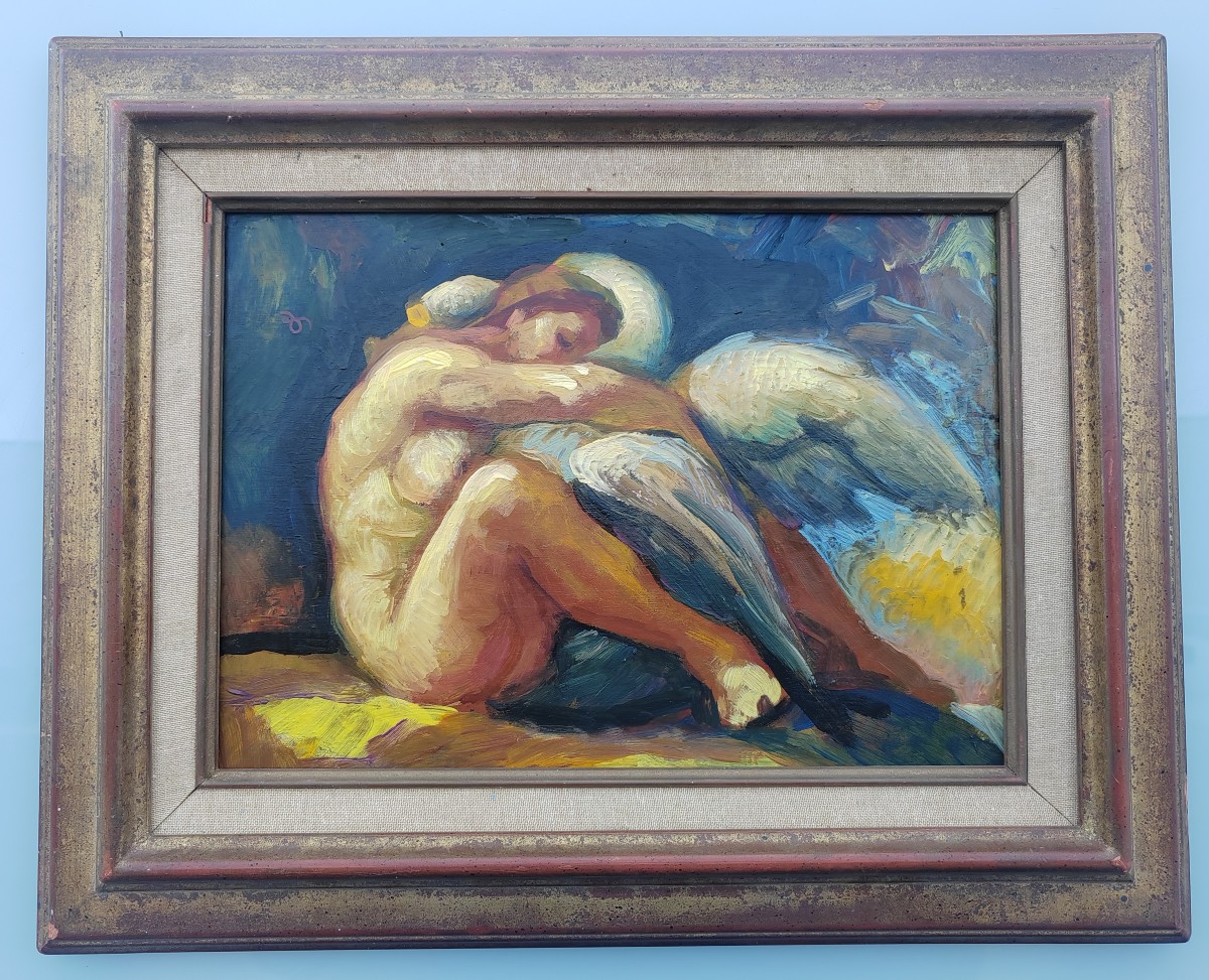 Pierre Dionisi Leda And The Corsican Swan Prix De Rome 1923-photo-2