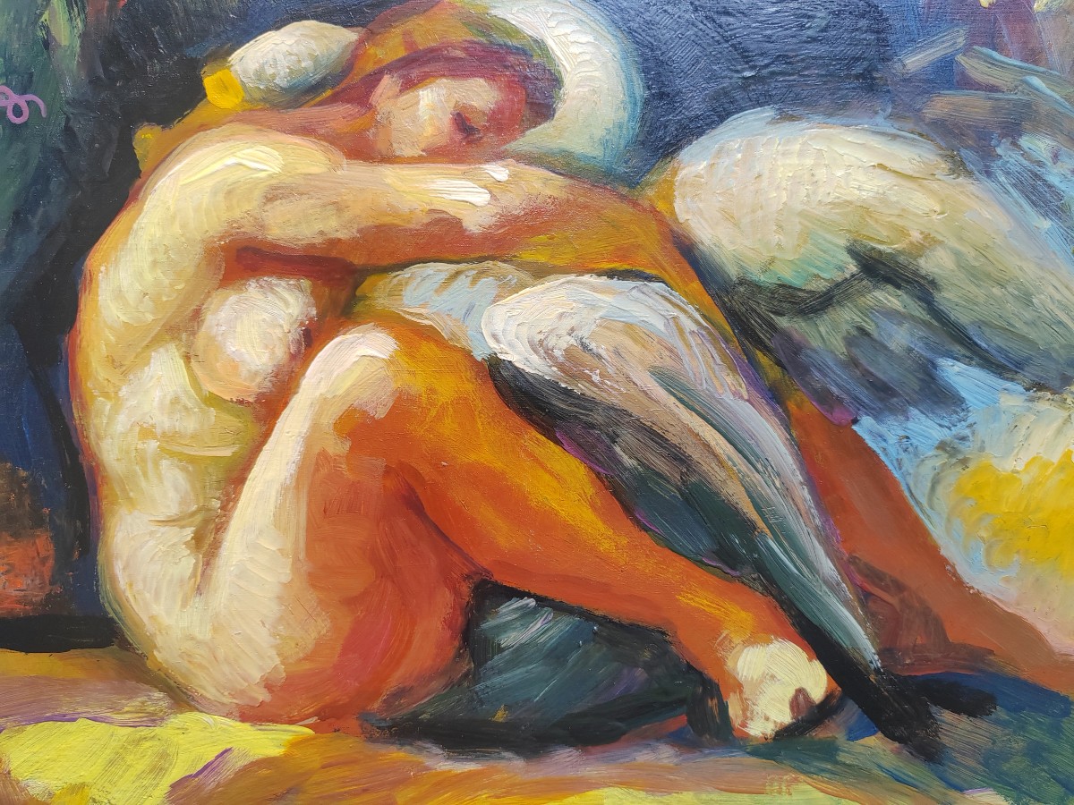 Pierre Dionisi Leda And The Corsican Swan Prix De Rome 1923