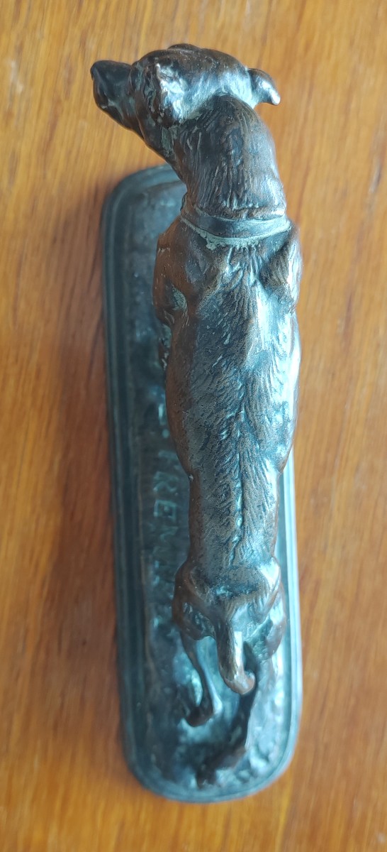 Emmanuel Fremiet bronze animalier chien -photo-1