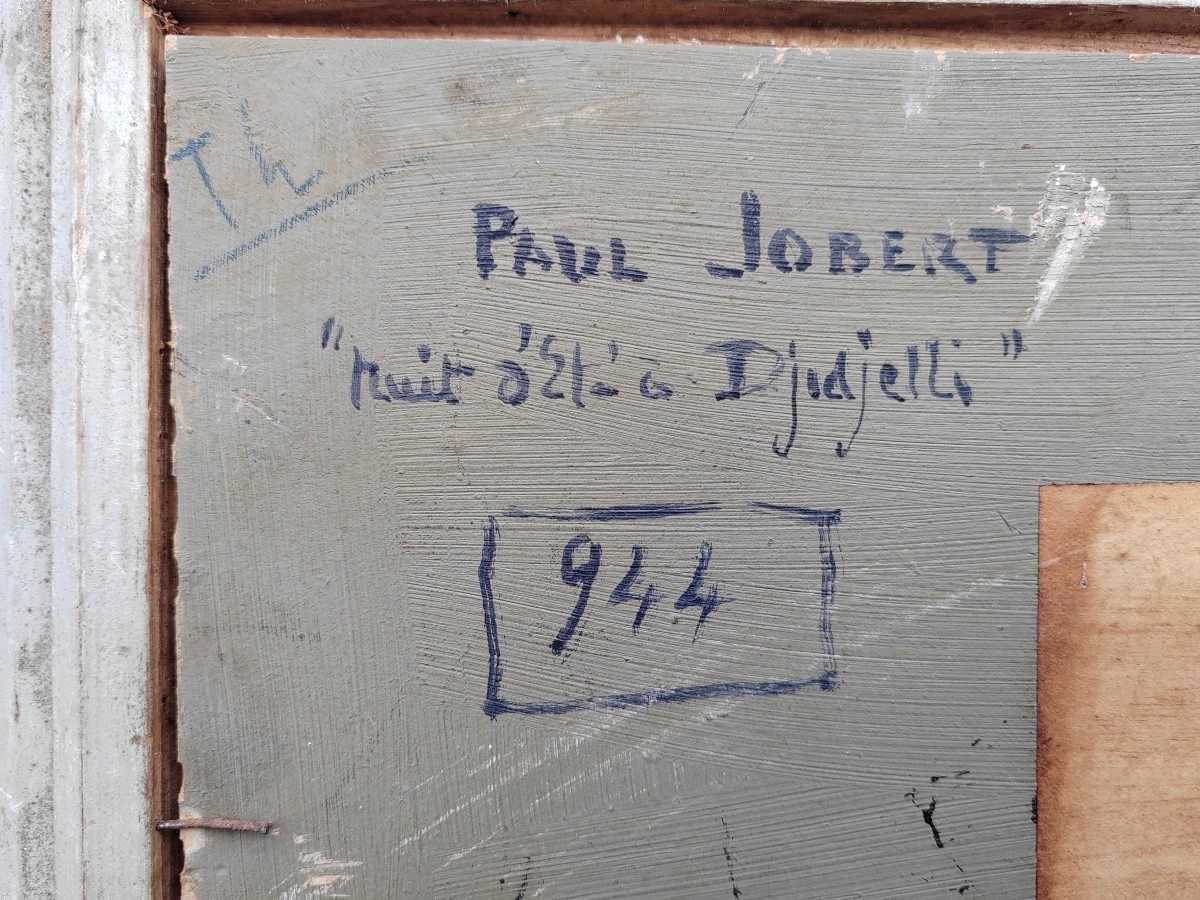 Paul Jobert nuit d'été a Djidjelli Algérie orientalisme-photo-1