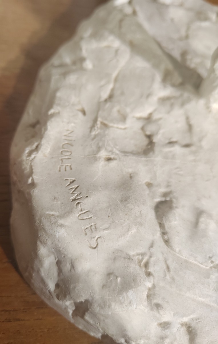 Hubert Yencesse (1900-1987) sculptures en plâtre danseuse Nicole Amigues -photo-4