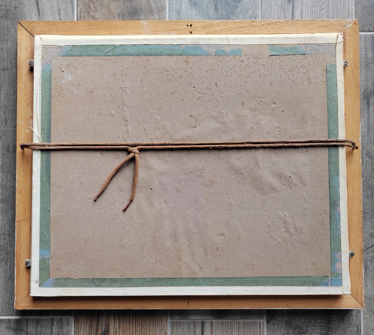 Portrait Of A Breton Woman With A Monogram To Be Identified -photo-1