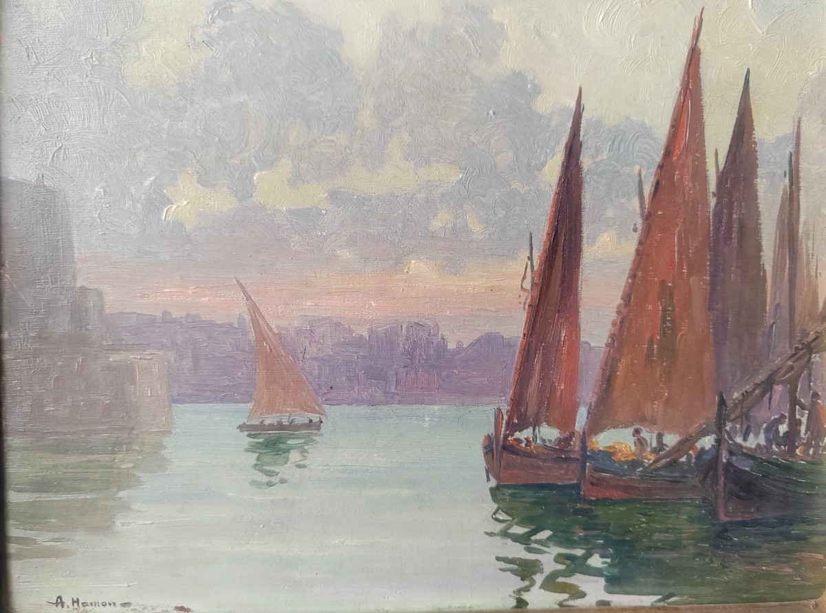 Adrien Hamon Collioure tartanes effet de contre jour -photo-2