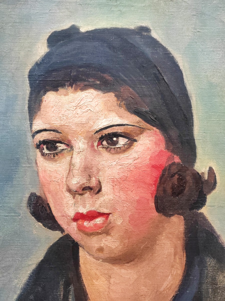 Portrait Art Déco présumé de Kiki de Montparnasse -photo-3