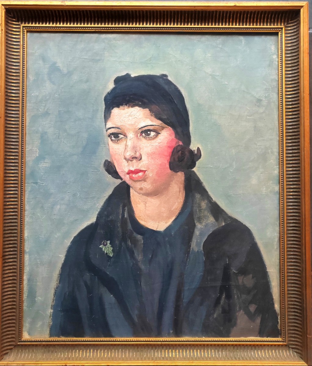 Portrait Art Déco présumé de Kiki de Montparnasse 