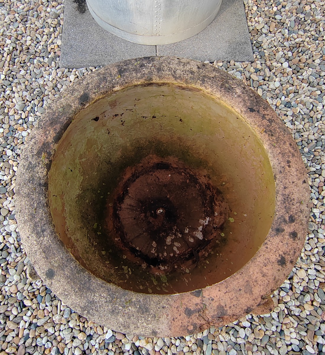 Large Antique Terracotta Jar -photo-2