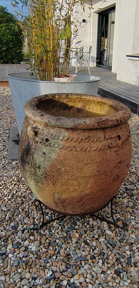 Large Antique Terracotta Jar 