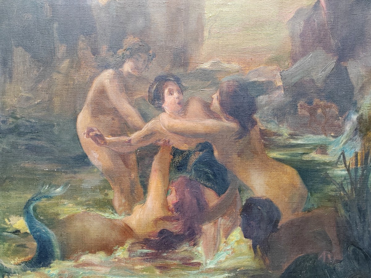 Arthur Midy combat de naïades-photo-3