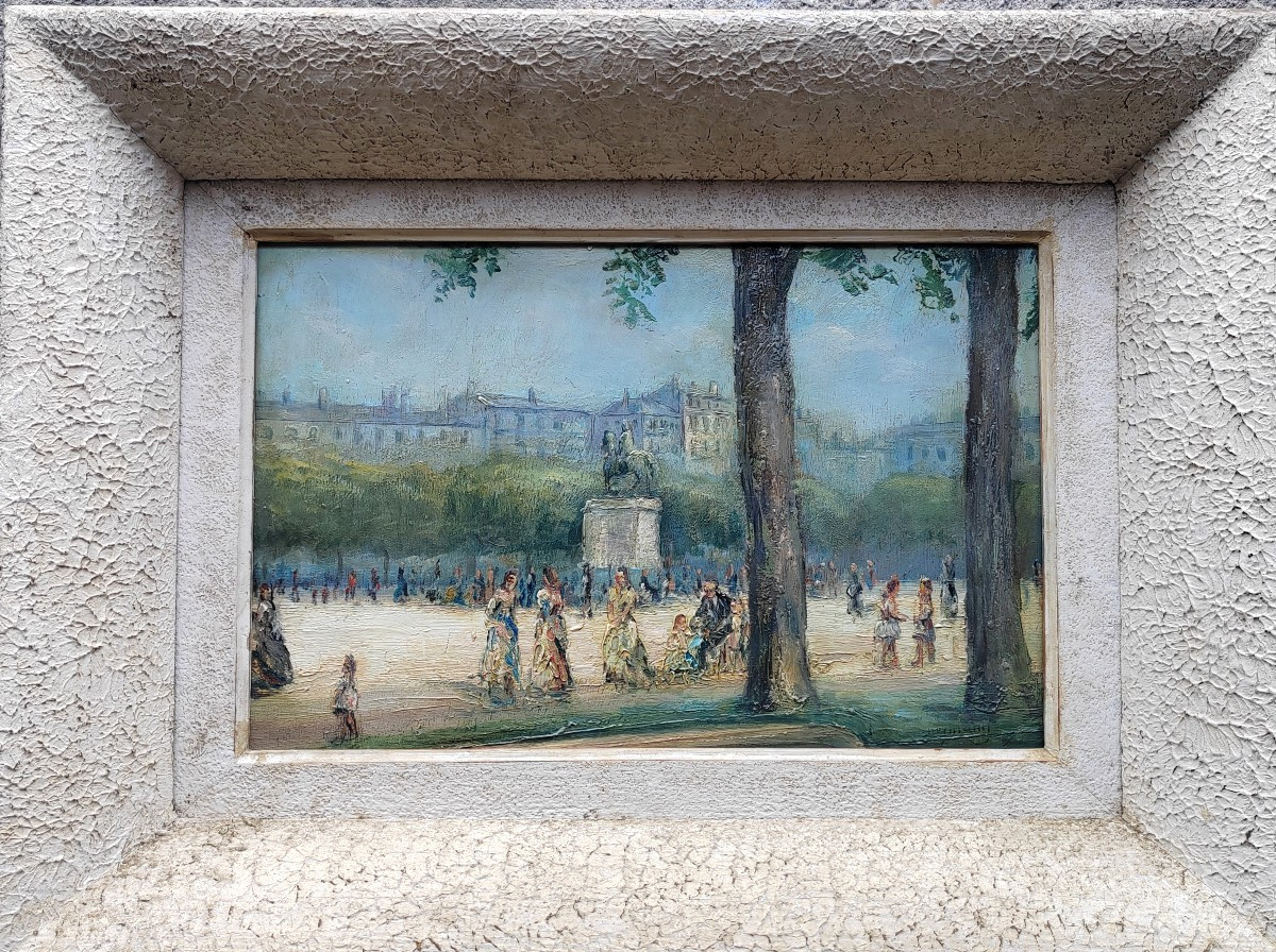 Lyon, Place Bellecour, Paul Dangmann