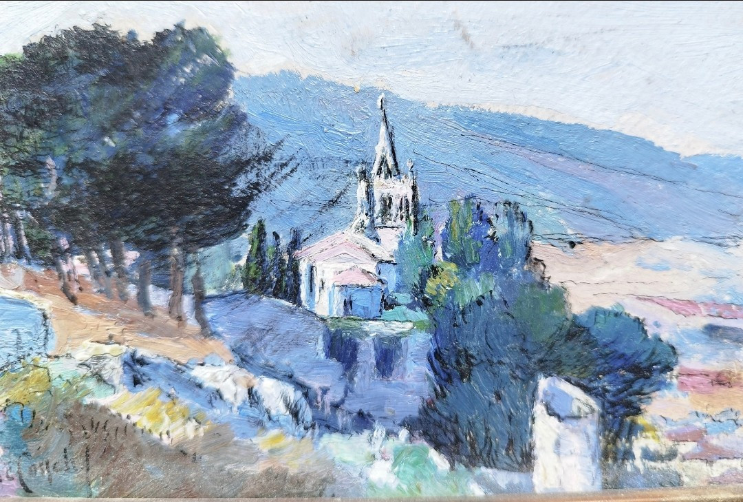 Armand Auguste De Conchy Bonnieux Miniature Luberon -photo-2