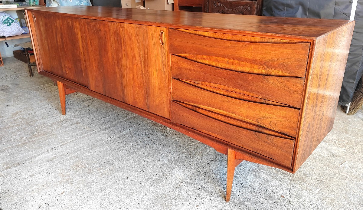 Enfilade scandinave attribué à Arne Vodder  En palissandre -photo-1