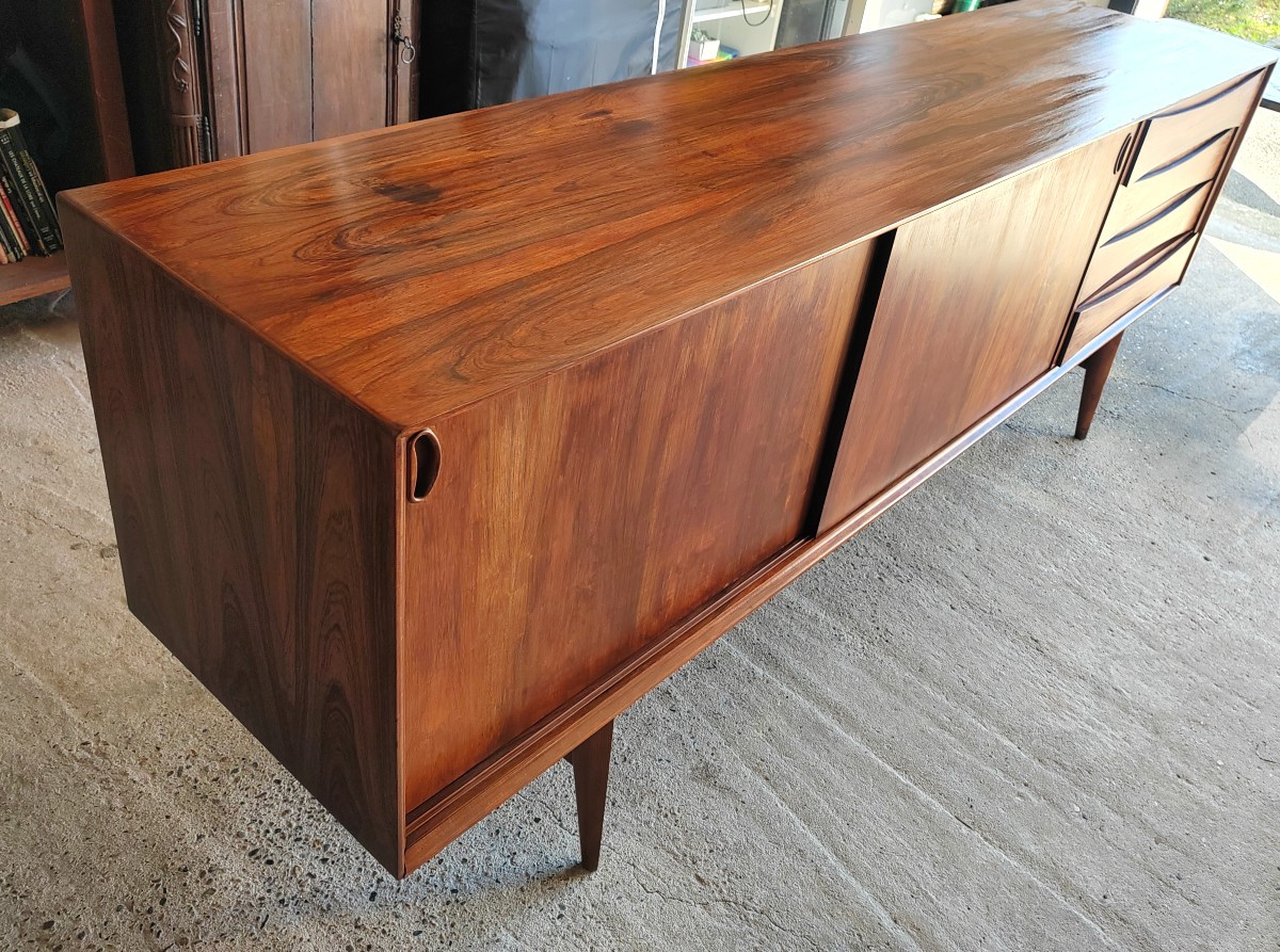 Enfilade scandinave attribué à Arne Vodder  En palissandre -photo-3