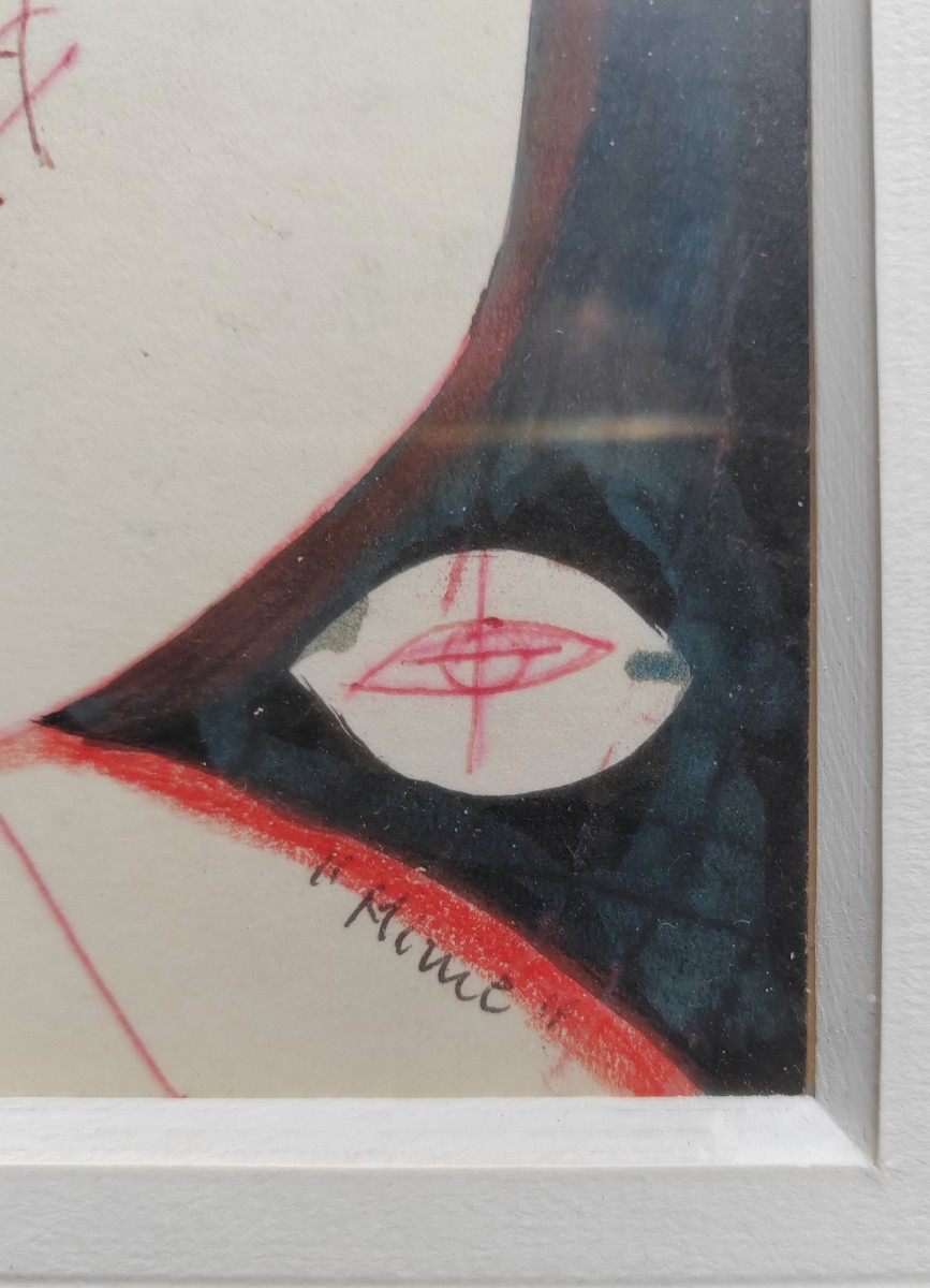 Henry De Waroquier (1981-1970) masque du mime 1932-photo-4