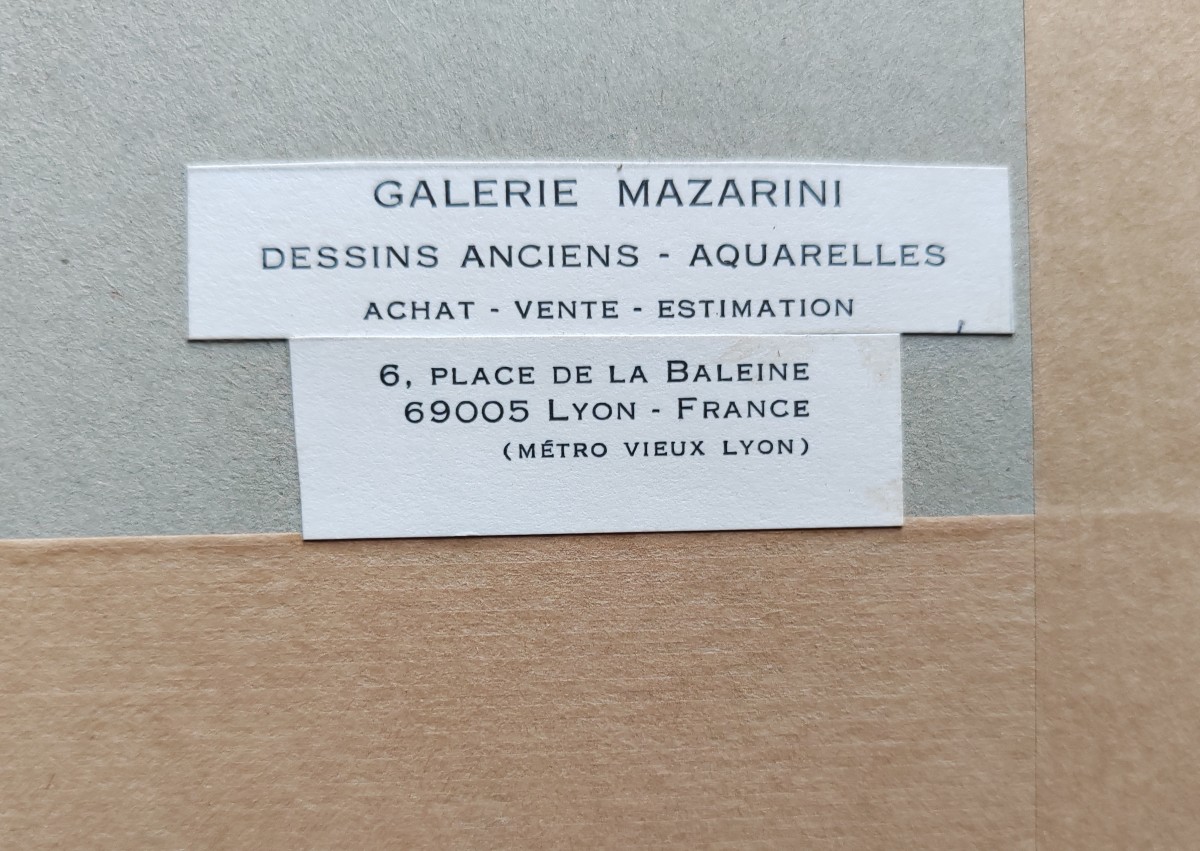 Henry De Waroquier (1981-1970) masque du mime 1932-photo-3