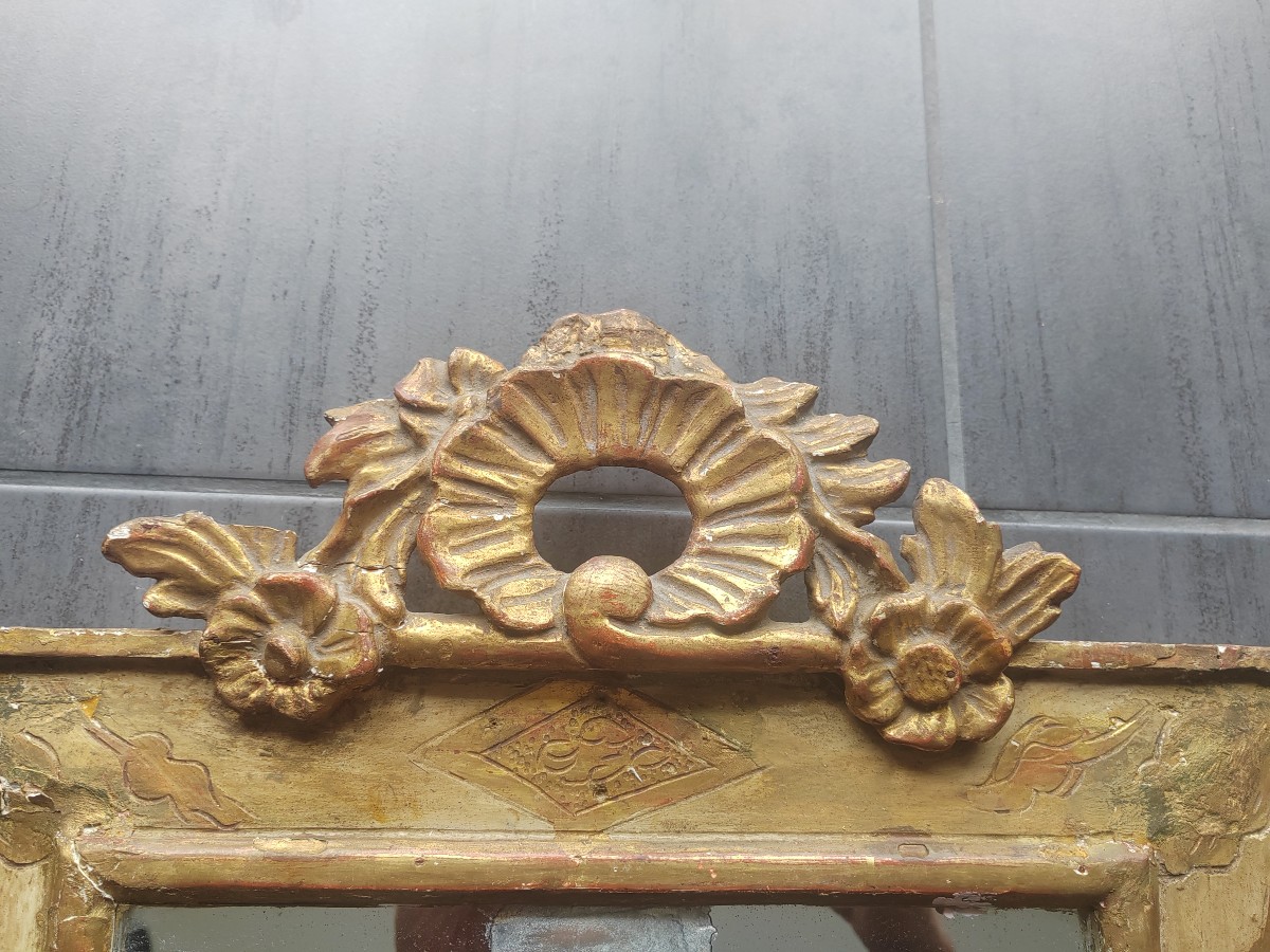 18th Century Italian Mirror Frame-photo-3