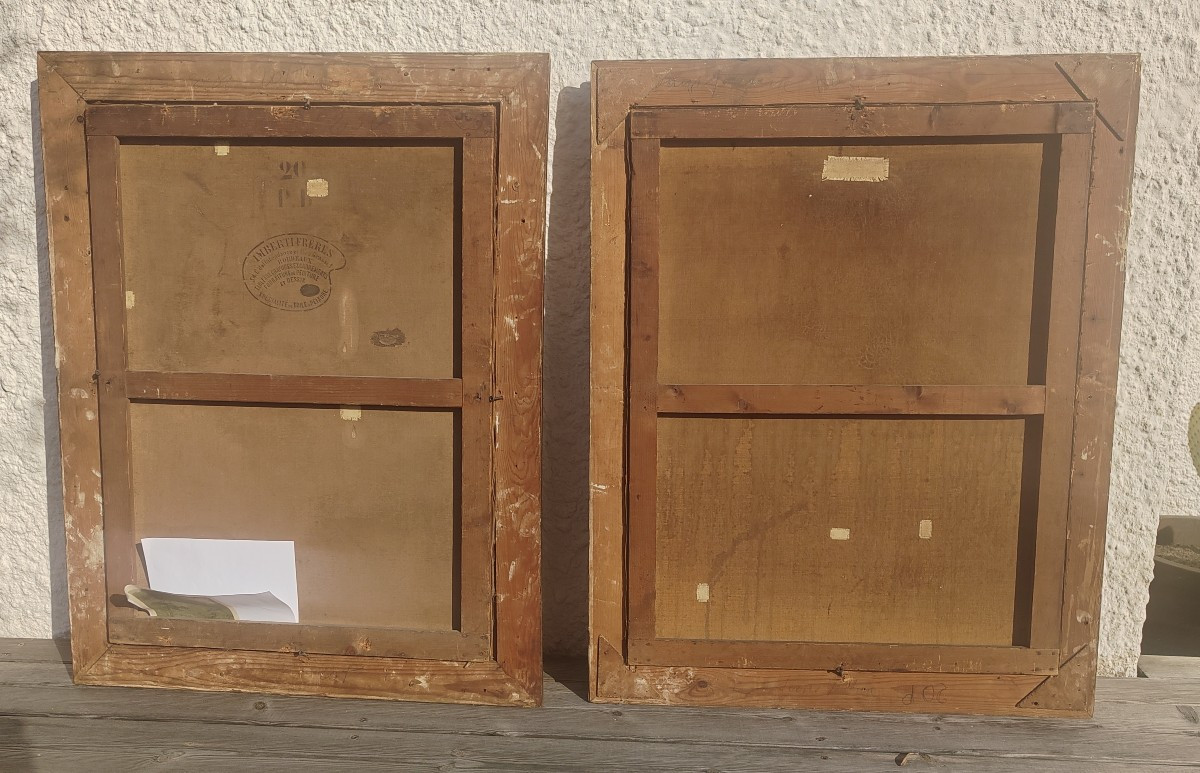 Contis Les Landes Louis Auguste Auguin ou atelier (1824-1903) -photo-3