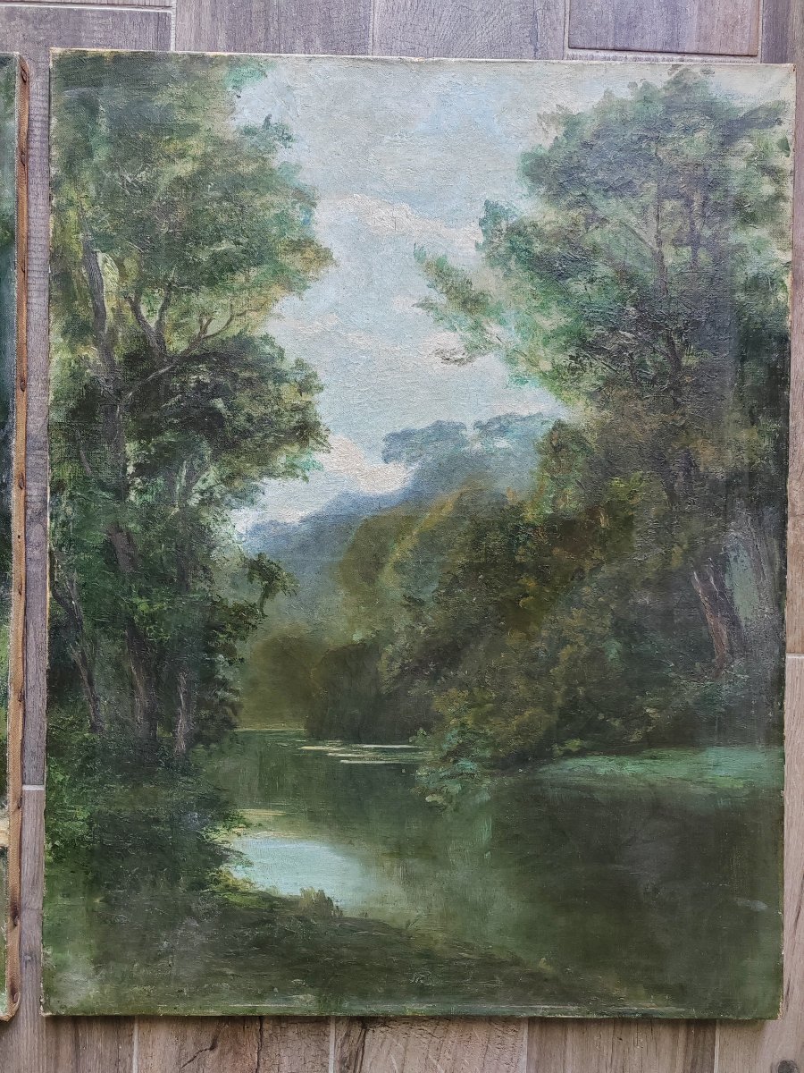 Contis Les Landes Louis Auguste Auguin ou atelier (1824-1903) -photo-3