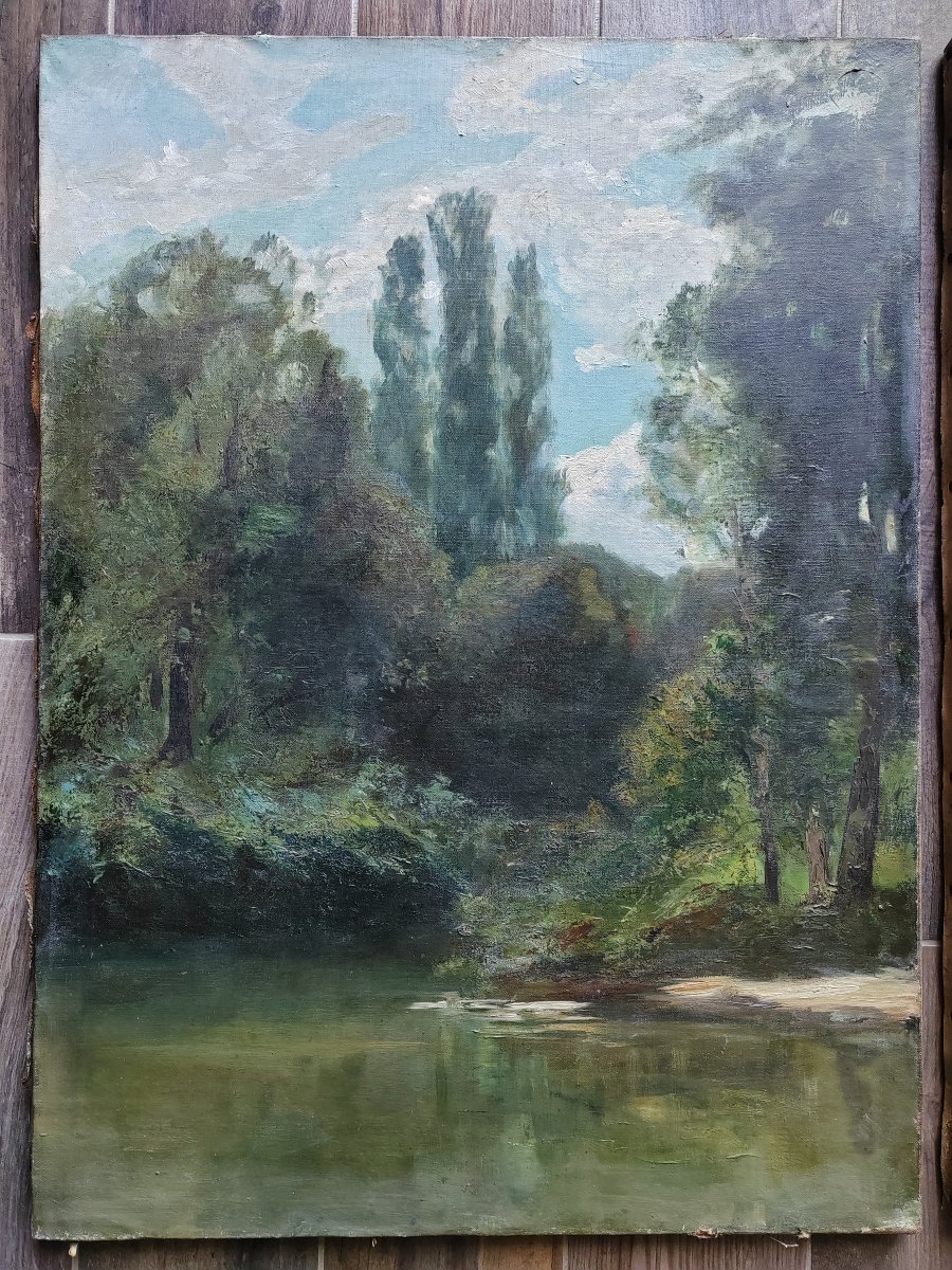 Contis Les Landes Louis Auguste Auguin ou atelier (1824-1903) -photo-4