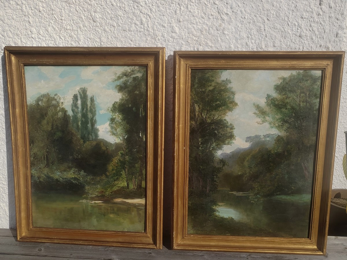 Contis Les Landes Louis Auguste Auguin ou atelier (1824-1903) -photo-8