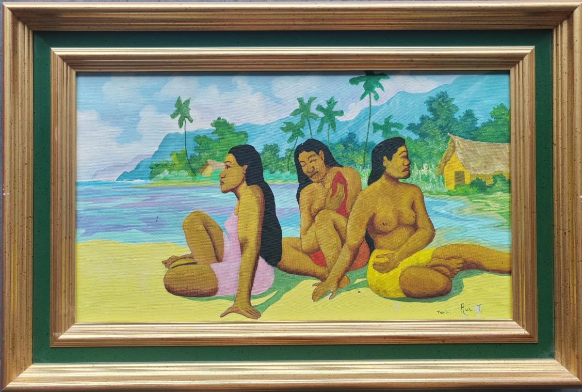 Tahiti Rui Juventin Tahitian Women Like Gauguin