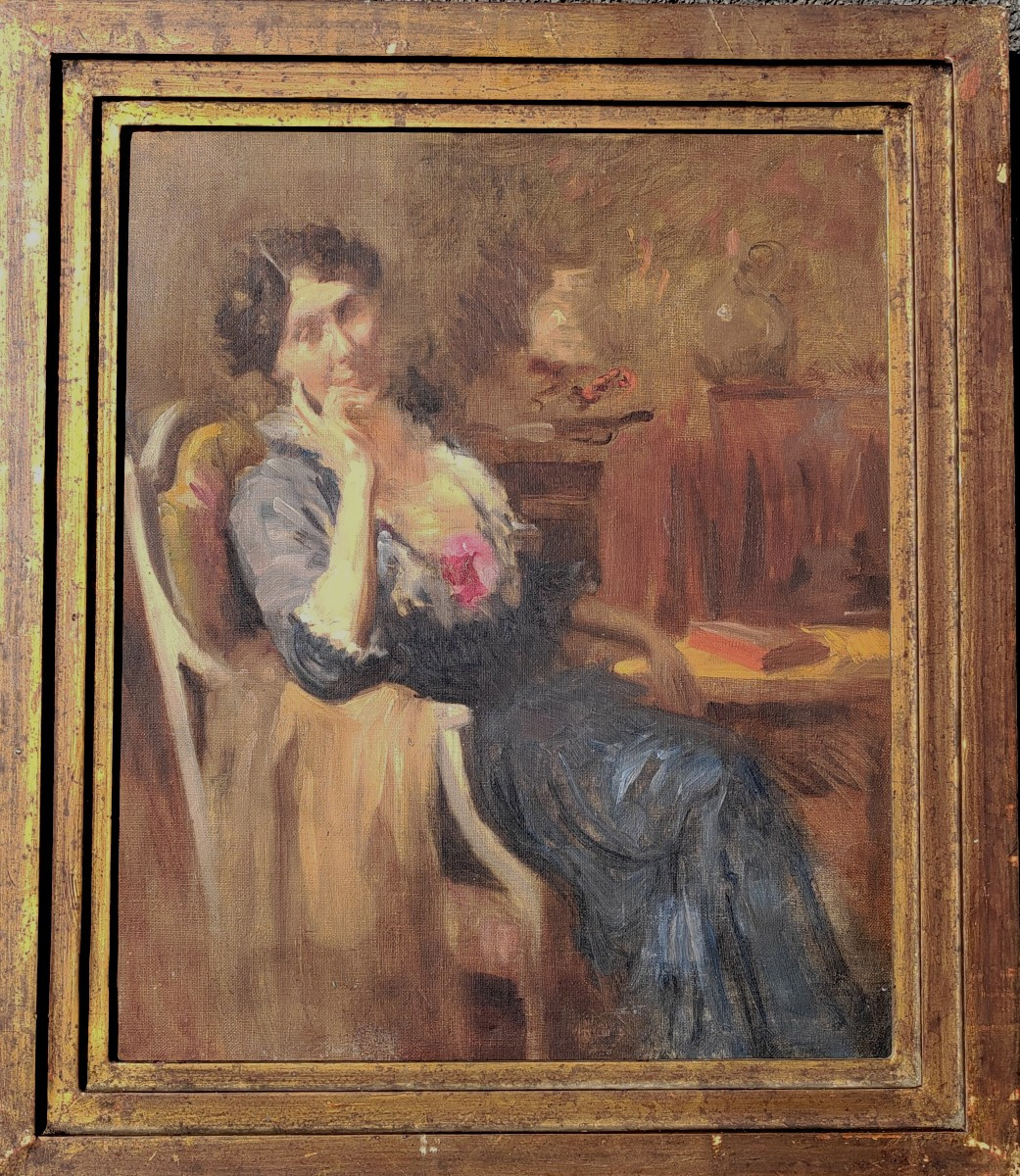 Auto portrait Cécile Hertz-Eyrolles (1875-1974) 