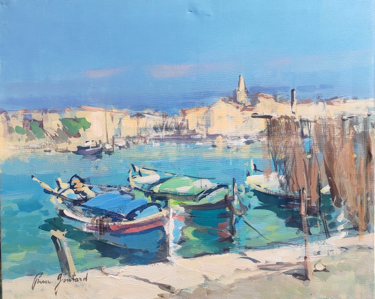 Pierre Gontard Les Martigues grande vue du port