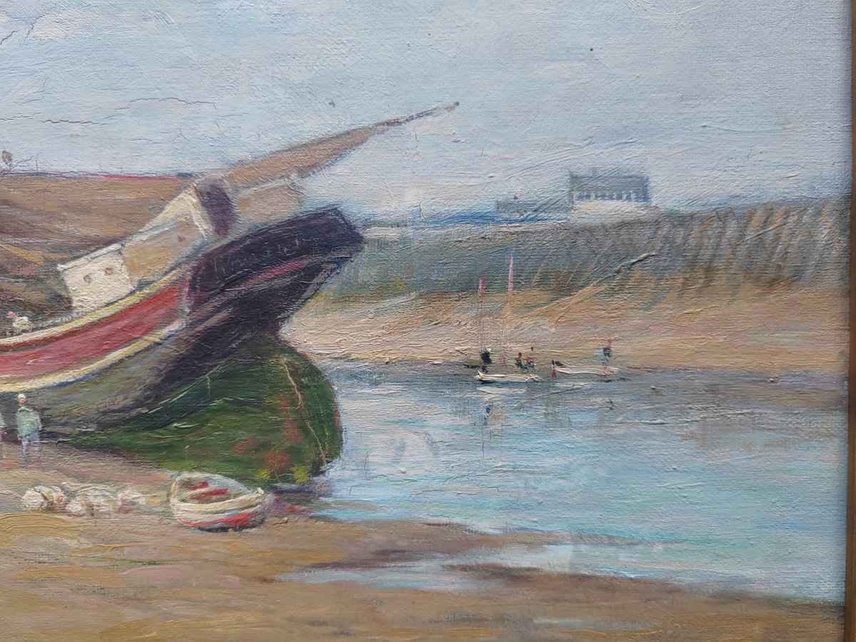Albert Matignon (attribué à) Trouville Deauville 1895-photo-3