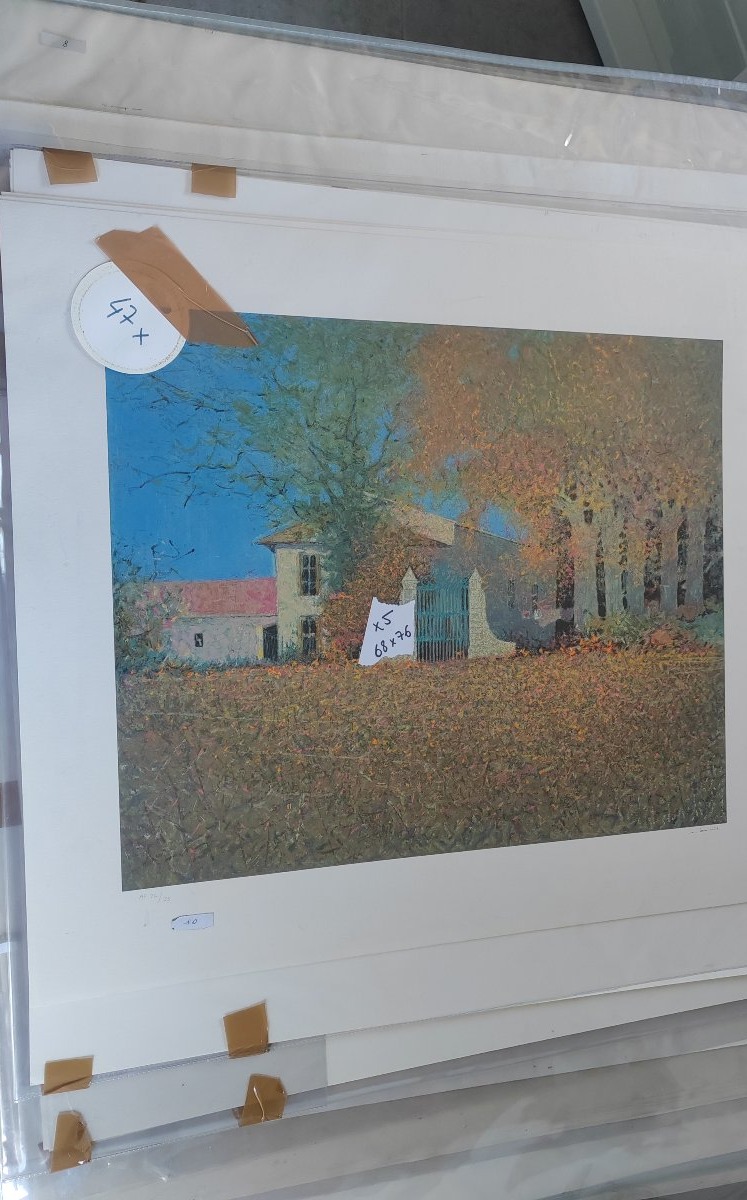 Proantic: Lot 47: Lithographs By André Bourrié