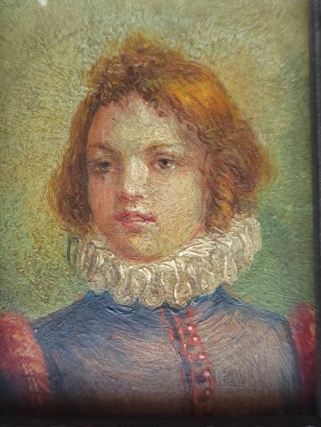 Renaissance Miniature Portrait Of A Woman -photo-3