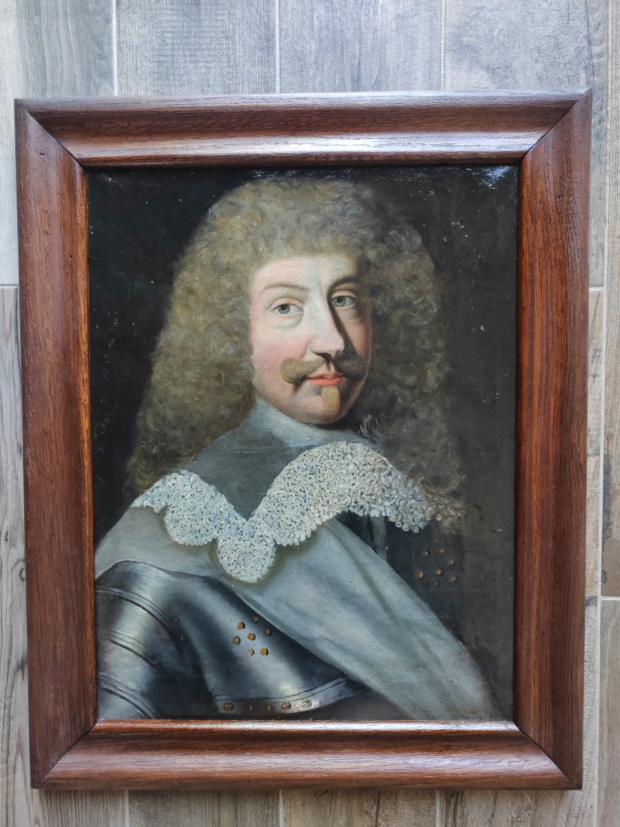 Portrait Of Louis De Bourbon, Count Of Soissons, Late 17th Century -photo-1