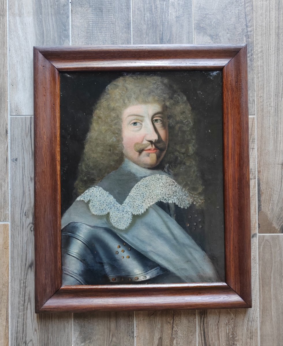 Portrait Of Louis De Bourbon, Count Of Soissons, Late 17th Century -photo-2