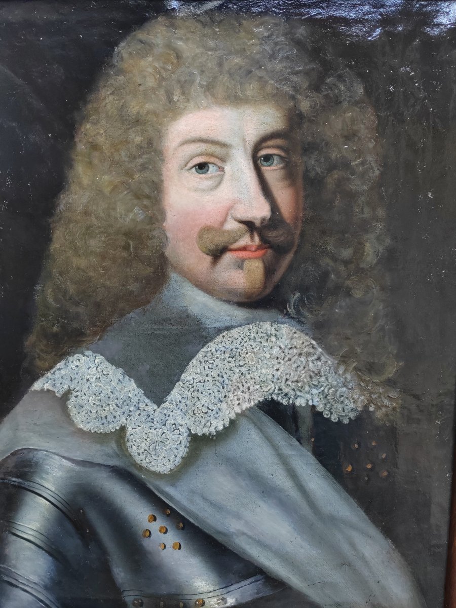 Portrait Of Louis De Bourbon, Count Of Soissons, Late 17th Century -photo-5